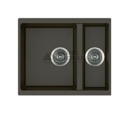 FABIANO Кухонная мойка Quadro 56x46x15 Espresso (8221.301.0648)